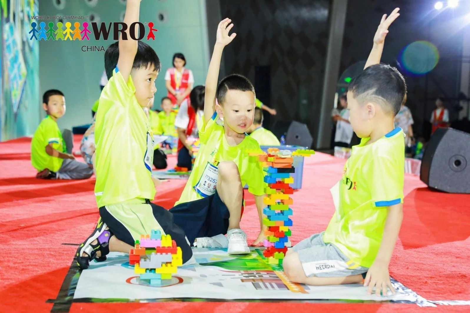 Working through a WRO task · Historical photograph