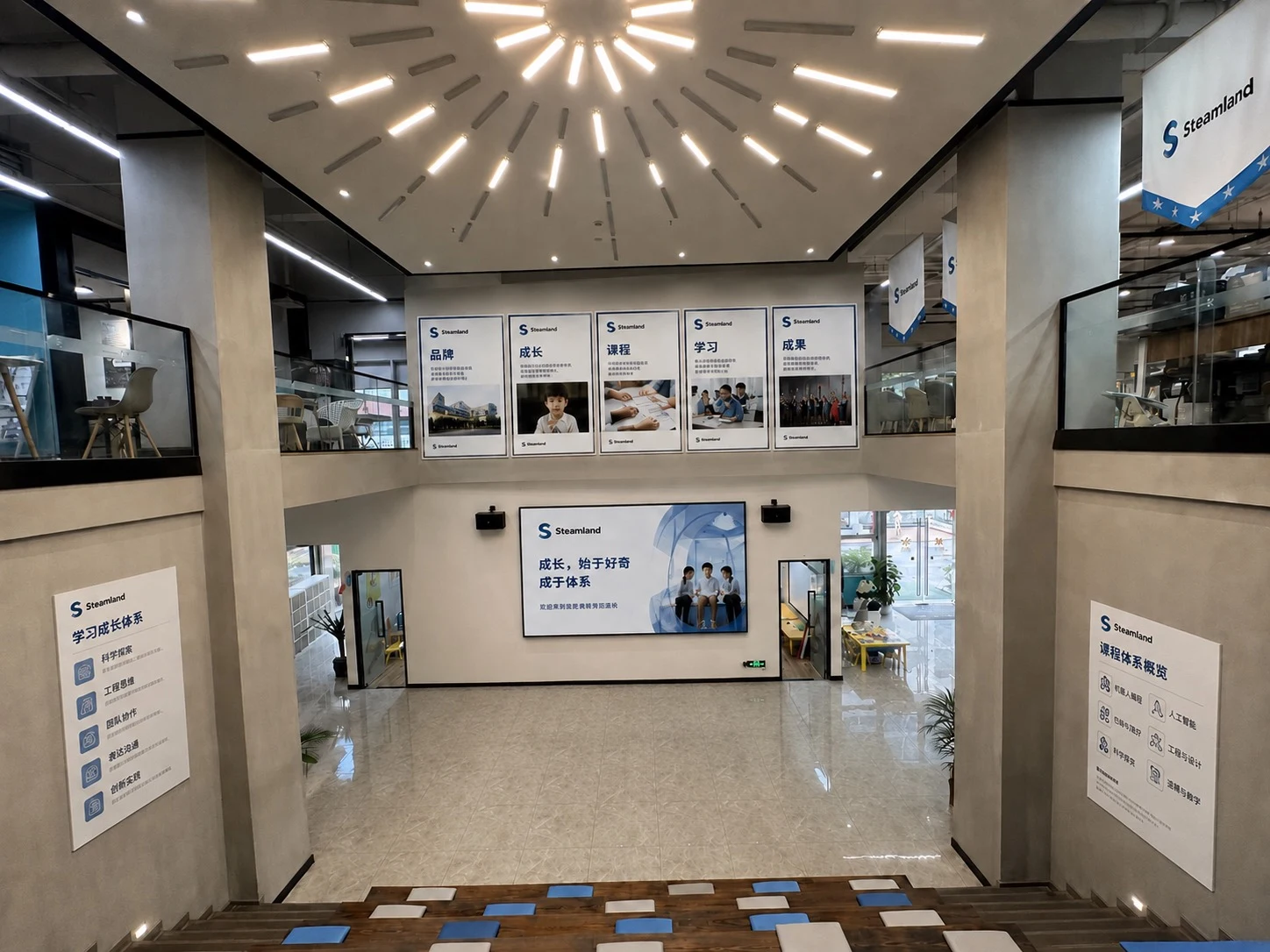 Tiered hall, reverse view · Chengdu base